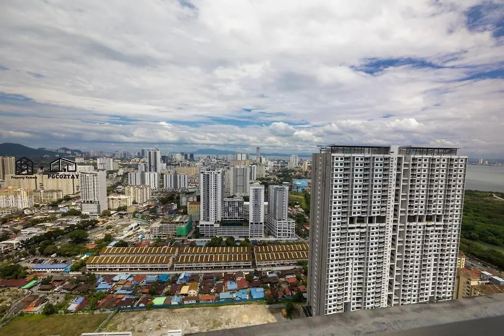 Urban Suites With Spectacular High Floor View #3Br #03 Jelutong Maleisië